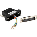 Black Box FA4525M-BK DB-25 to RJ-45 Adapter - American Tech Depot
