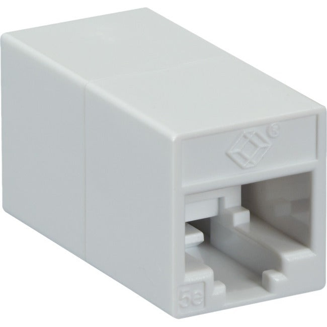 Black Box CAT5e Unshielded Straight-Pin Coupler - White - American Tech Depot