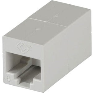 Black Box CAT6 Unshielded Straight-Pin Coupler - White - American Tech Depot