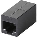 Black Box CAT6 Coupler - Unhielded, Straight-Pin, Office Black, 10-Pack - American Tech Depot