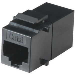 Black Box Cat.6 Keystone Straight Pinned Coupler - American Tech Depot