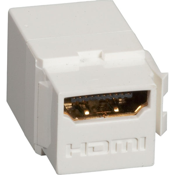 Black Box GigaStation2 Snap Fitting - HDMI, Female-Female, Office White - American Tech Depot