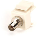 Black Box GigaStation2 Snap Fitting, ST Adapter, Office White - American Tech Depot