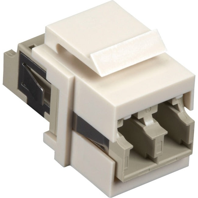 Black Box Keystone Snap Fitting - LC, Office White - American Tech Depot