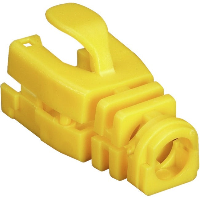 Black Box Snap-On Snagless Cable Boot - Yellow, 50-Pack