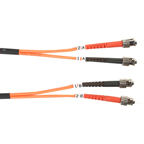 Black Box 62.5-Micron Multimode Value Line Patch Cable, ST-ST, 1-m (3.2-ft.) - American Tech Depot