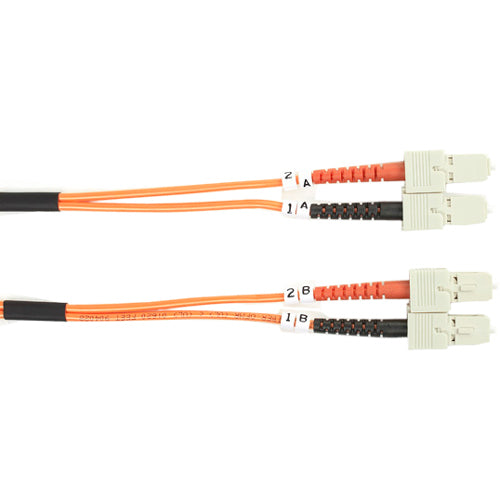 Black Box 62.5-Micron Multimode Value Line Patch Cable, SC-SC, 2-m (6.5-ft.) - American Tech Depot