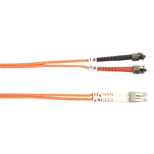 Black Box 62.5-Micron Multimode Value Line Patch Cable, ST-LC, 5-m (16.4-ft.) - American Tech Depot