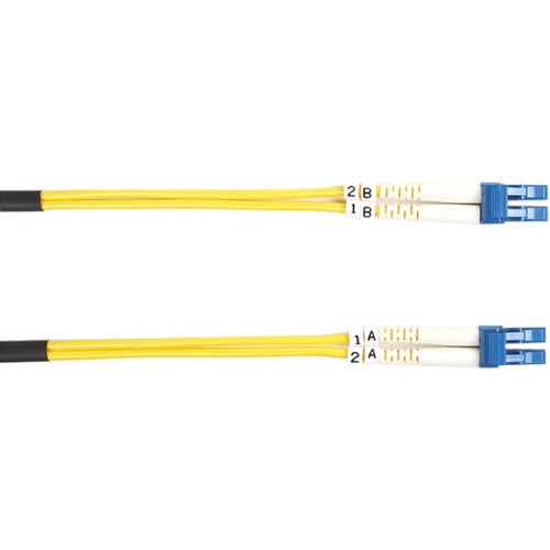 Black Box Single-Mode Value Line Patch Cable, LC-LC, 2-m (6.5-ft.) - American Tech Depot