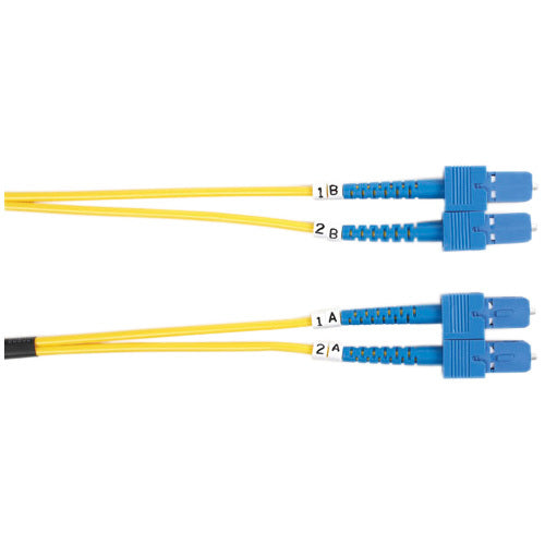 Black Box Single-Mode Value Line Patch Cable, SC-SC, 2-m (6.5-ft.) - American Tech Depot