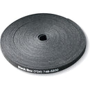 Black Box Hook and Loop Cable Wrap - 5-8" x 75', Black, 75-ft. (22.8-m) Roll