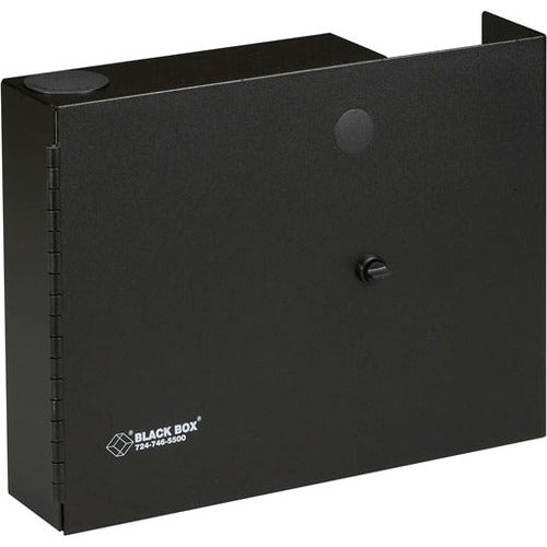 Black Box Open-Style, Unloaded Fiber Wall Cabinet, Accepts 2 Adapter Panels - American Tech Depot