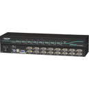 Black Box EC Series KVM Switch for PS-2 or USB Servers and PS-2 or USB Consoles - 16-Port