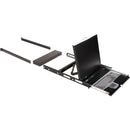 Black Box ServTray 19" LCD Console Drawer with 8-Port KVM Switch