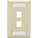 Black Box GigaStation2 2 Socket Network Faceplate