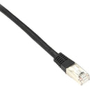 Black Box Cat6 250-MHz Shielded, Stranded Cable SSTP (PIMF), PVC, Black, 2-ft. (0.6-m) - American Tech Depot