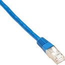Black Box Cat6 250-MHz Shielded, Stranded Cable SSTP (PIMF), PVC, Blue, 1-ft. (0.3-m) - American Tech Depot