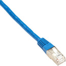 Black Box Cat6 250-MHz Shielded, Stranded Cable SSTP (PIMF), PVC, Blue, 2-ft. (0.6-m) - American Tech Depot