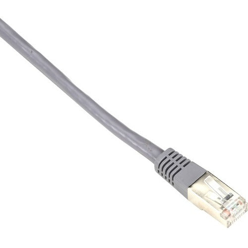 Black Box Cat6 250-MHz Shielded, Stranded Cable SSTP (PIMF), PVC, Gray, 25-ft. (7.6-m) - American Tech Depot