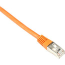 Black Box Cat6 250-MHz Shielded, Stranded Cable SSTP (PIMF), PVC, Orange, 10-ft. (3.0-m) - American Tech Depot