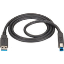 Black Box USB 3.0 Cable - Type A Male To Type B Male, Black, 6-ft. - American Tech Depot