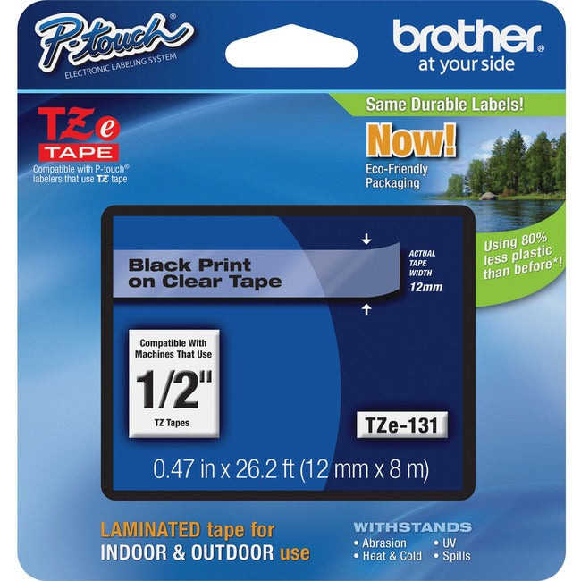 Brother P-touch TZe Laminated Tape Cartridges - American Tech Depot