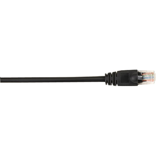 Black Box CAT5e Value Line Patch Cable, Stranded, Black, 10-Ft. (3.0-m), 10-Pack - American Tech Depot