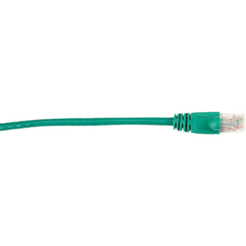 Black Box CAT6 Value Line Patch Cable, Stranded, Green, 3-ft. (0.9-m), 25-Pack - American Tech Depot