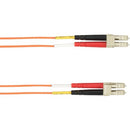 Black Box 10-m, LC-LC, 62.5-Micron, Multimode, PVC, Orange Fiber Optic Cable - American Tech Depot