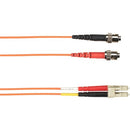 Black Box 10-m, ST-LC, 62.5-Micron, Multimode, PVC, Orange Fiber Optic Cable - American Tech Depot