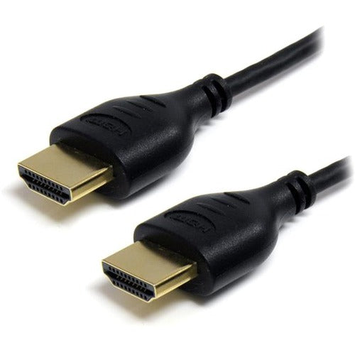 StarTech.com 3 ft Slim High Speed HDMI Cable with Ethernet - Ultra HD 4k x 2k HDMI Cable - HDMI to HDMI M-M - American Tech Depot