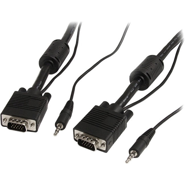 StarTech.com 15 ft Coax High Resolution Monitor VGA Cable with Audio HD15 M-M - American Tech Depot