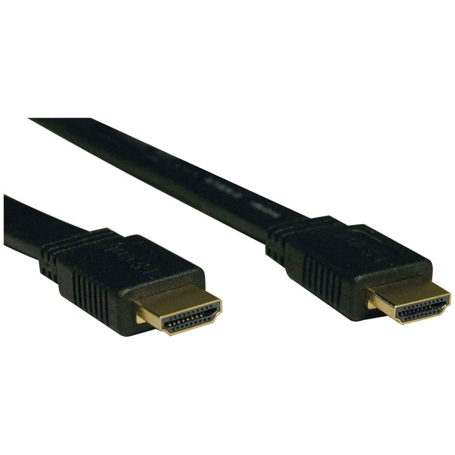 Tripp Lite High Speed HDMI Flat Cable Ultra HD 4K x 2K Digital Video with Audio (M-M) Black 6ft - American Tech Depot