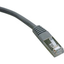 Tripp Lite 10ft Cat6 Gigabit Molded Shielded Patch Cable STP RJ45 M-M Gray 10' - American Tech Depot