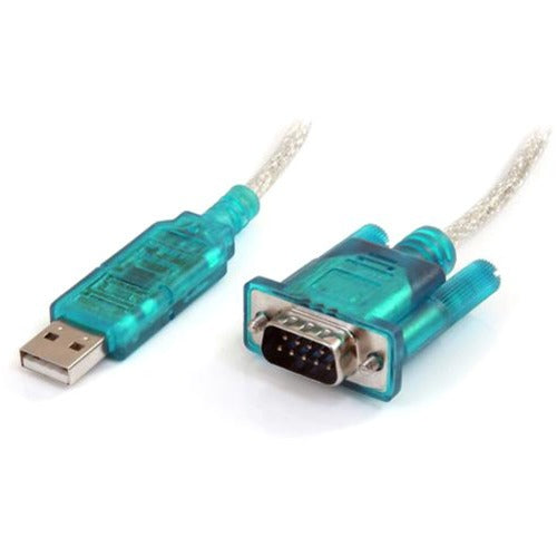 StarTech.com USB to Serial Adapter - Prolific PL-2303 - 3 ft - 1m - DB9 (9-pin) - USB to RS232 Adapter Cable - USB Serial - American Tech Depot