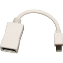 Tripp Lite Mini DisplayPort to DisplayPort Adapter Converter Video Cable mDP to DP M-F - American Tech Depot