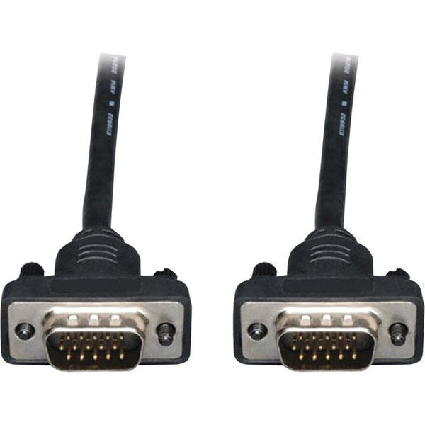 Tripp Lite 3ft VGA Coax Monitor Cable Low Profile with RGB High Resolution HD15 M-M 3' - American Tech Depot