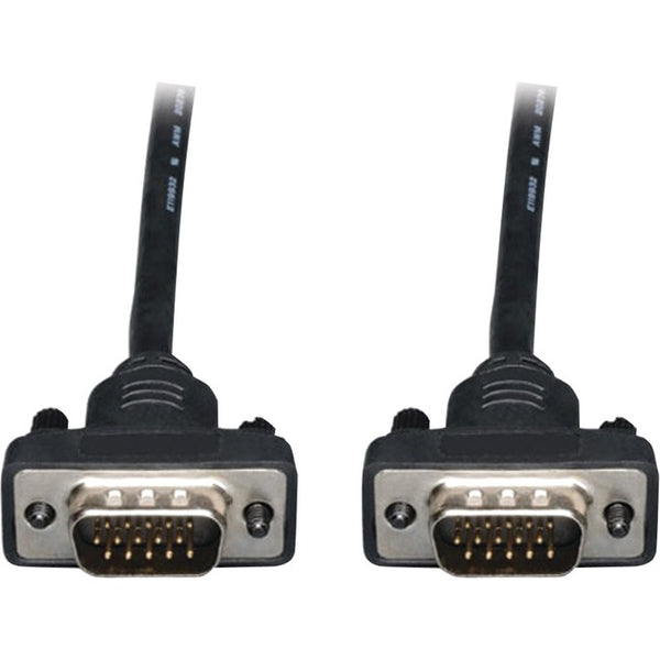 Tripp Lite 6ft VGA Coax Monitor Cable Low Profile with RGB High Resolution HD15 M-M 6' - American Tech Depot