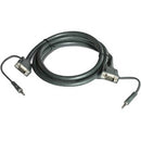 Kramer 15-pin HD (M) to 15-pin HD (M) & 3.5mm Stereo Audio Cable - American Tech Depot