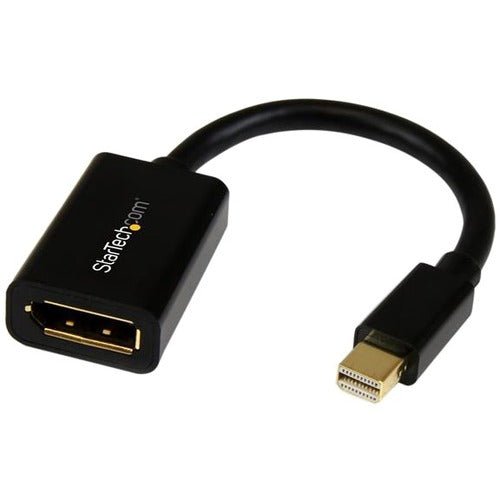 StarTech.com 6in Mini DisplayPort to DisplayPort Video Cable Adapter - M-F - American Tech Depot