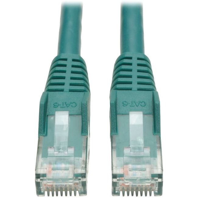 Tripp Lite 25ft Cat6 Gigabit Snagless Molded Patch Cable RJ45 M-M Green 25' - American Tech Depot