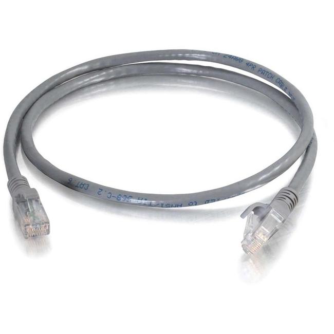 C2G 50 ft Cat6 Snagless Unshielded (UTP) Network Patch Cable (TAA) - Gray - American Tech Depot