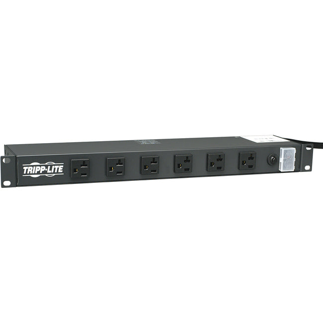 Tripp Lite Power Strip Rackmount Metal 120V 5-20R 12 Outlet 15' Cord 1URM - American Tech Depot