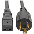 Tripp Lite 14ft Power Cord Extension Cable L6-20P to C19 for PDU-UPS Heavy Duty 20A 12AWG 12' - American Tech Depot