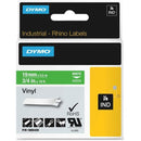 Dymo Colored 3-4" Vinyl Label Tape - American Tech Depot