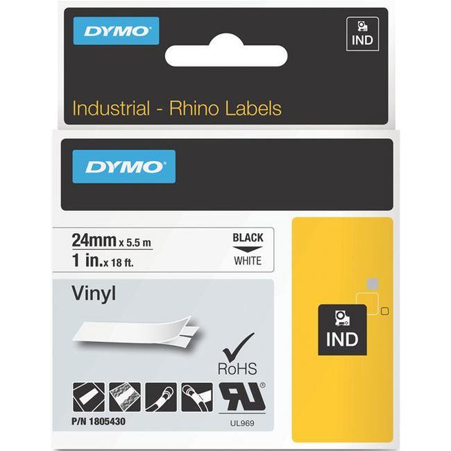 Dymo Black on White Color Coded Label - American Tech Depot