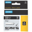 Dymo Black on White ID Label - American Tech Depot