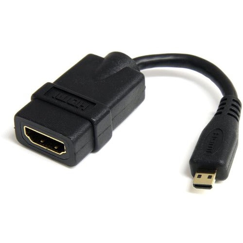 StarTech.com 5in High Speed HDMI® Adapter Cable - HDMI to HDMI Micro - F-M - American Tech Depot
