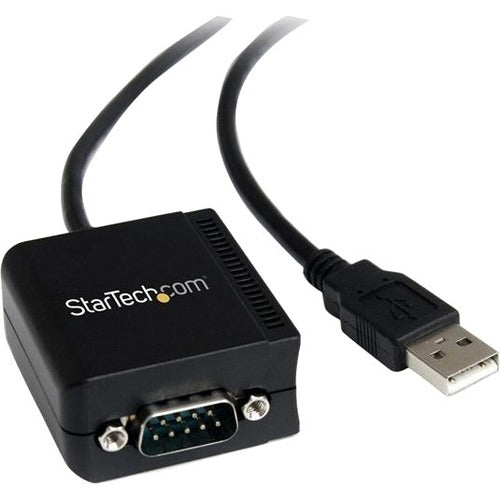 StarTech.com USB to Serial Adapter - Optical Isolation - USB Powered - FTDI USB to Serial Adapter - USB to RS232 Adapter Cable - American Tech Depot