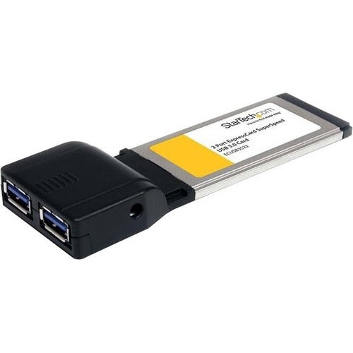 StarTech.com 2 Port ExpressCard SuperSpeed USB 3.0 Card Adapter with UASP Support - American Tech Depot